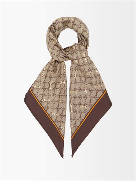 genuine gucci head scarf|gucci scarf unisex.